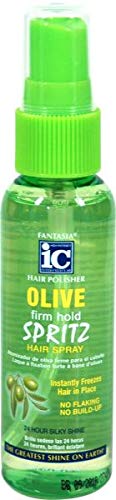 Fantasia Hair Polisher Spritz Hair Spray Olive Firm Hold - VIP Extensions