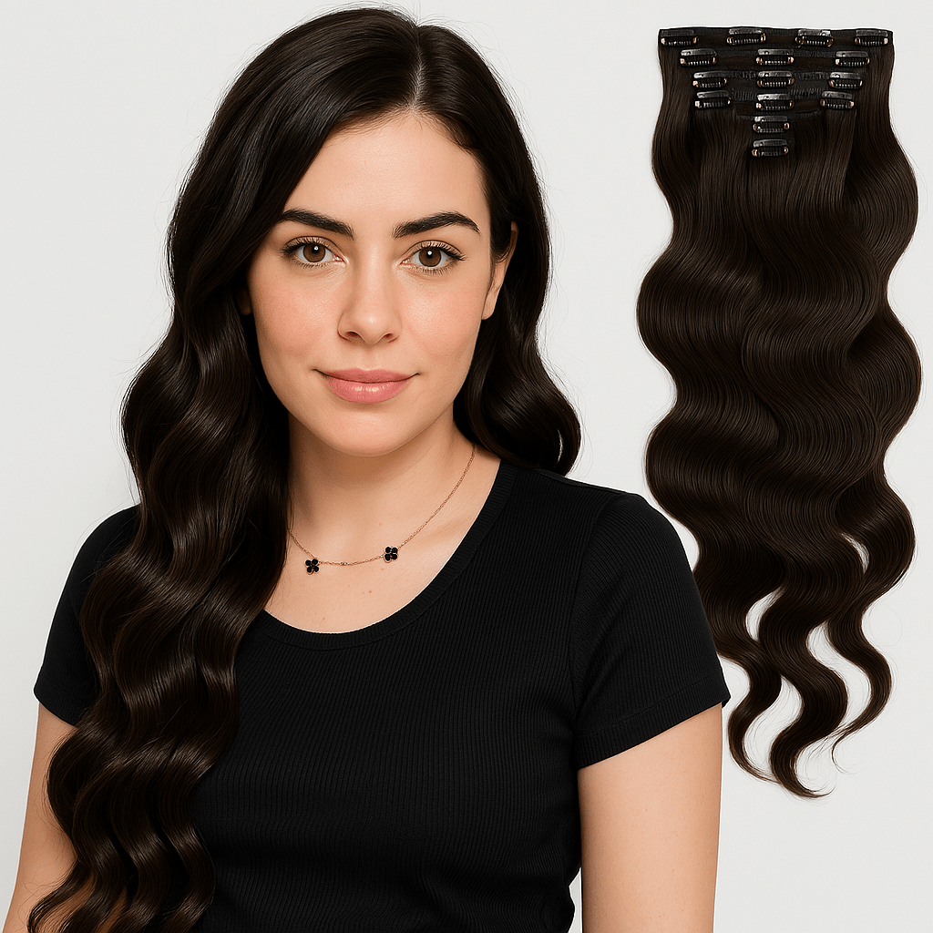 VIP Clip Extensions/ Body Wave 18" 140 grams - ClipeX System - VIP Extensions