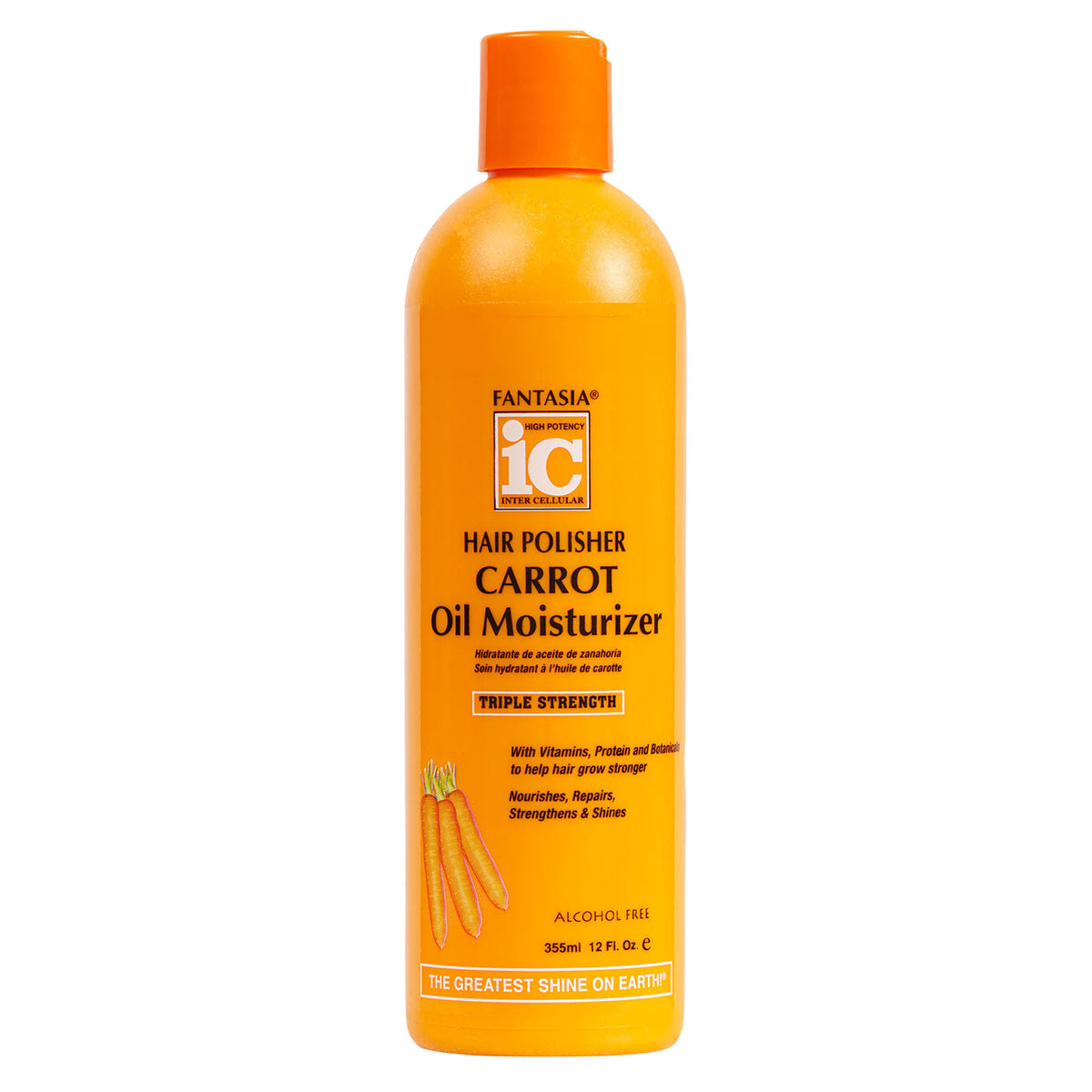 Fantasia IC Carrot Oil Moisturizer, 12 oz bottle