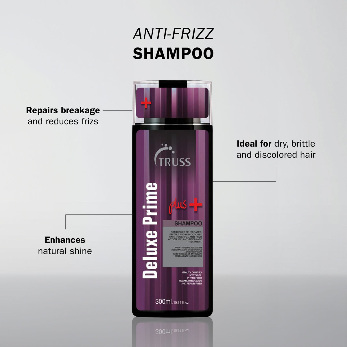 Truss Deluxe Prime Plus+ Shampoo 10.1 oz (300 ml)