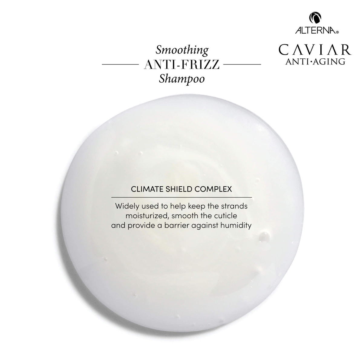 Alterna Caviar Anti-Frizz Shampoo texture