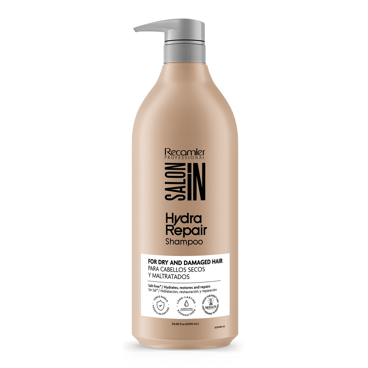 Recamier Salon In Hydra Repair Shampoo 33.8 oz salon size bottle