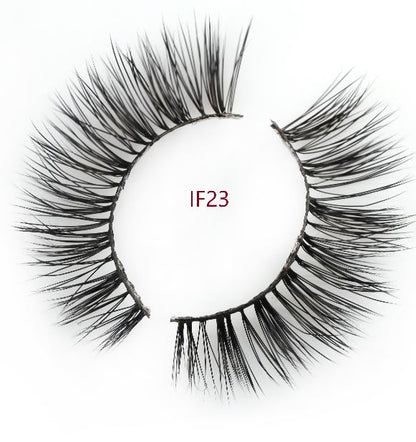 12 Slots -Display with Magnetic Lashes with eyeliner - VIP Extensions