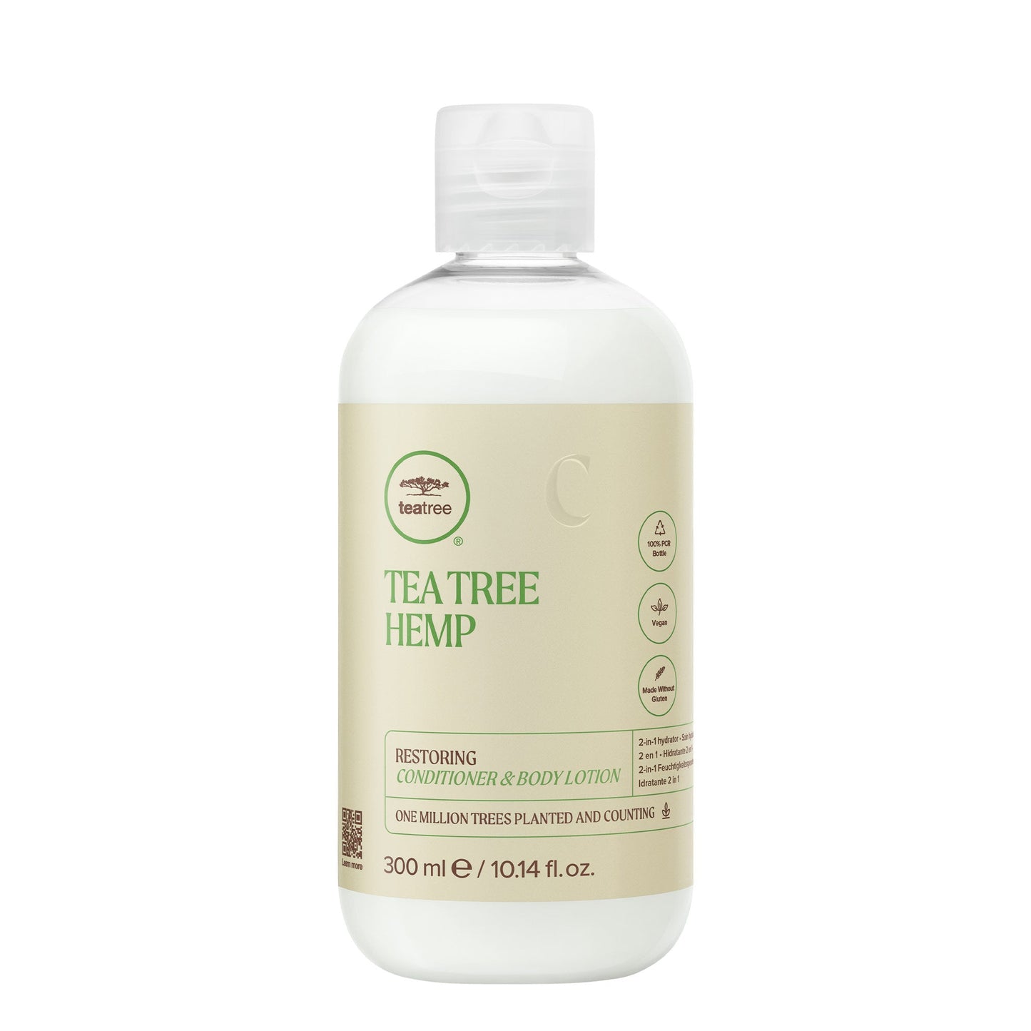 Paul Mitchell Tea Tree Hemp Restoring Conditioner & Body Lotion 10.14 oz