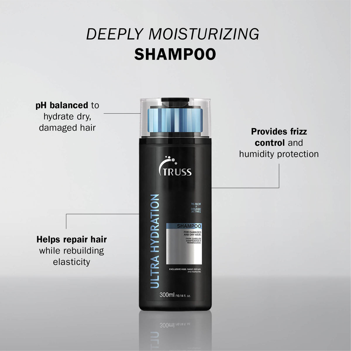 Truss Ultra Hydration Shampoo 10.14 oz (300 ml)