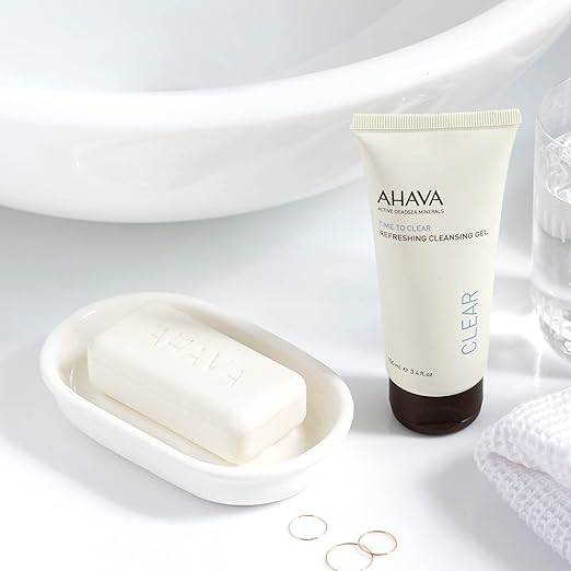 AHAVA Cleanse Refreshing Cleansing Gel - Soapless Cleanser & Refresher 3.4 Fl.Oz - VIP Extensions