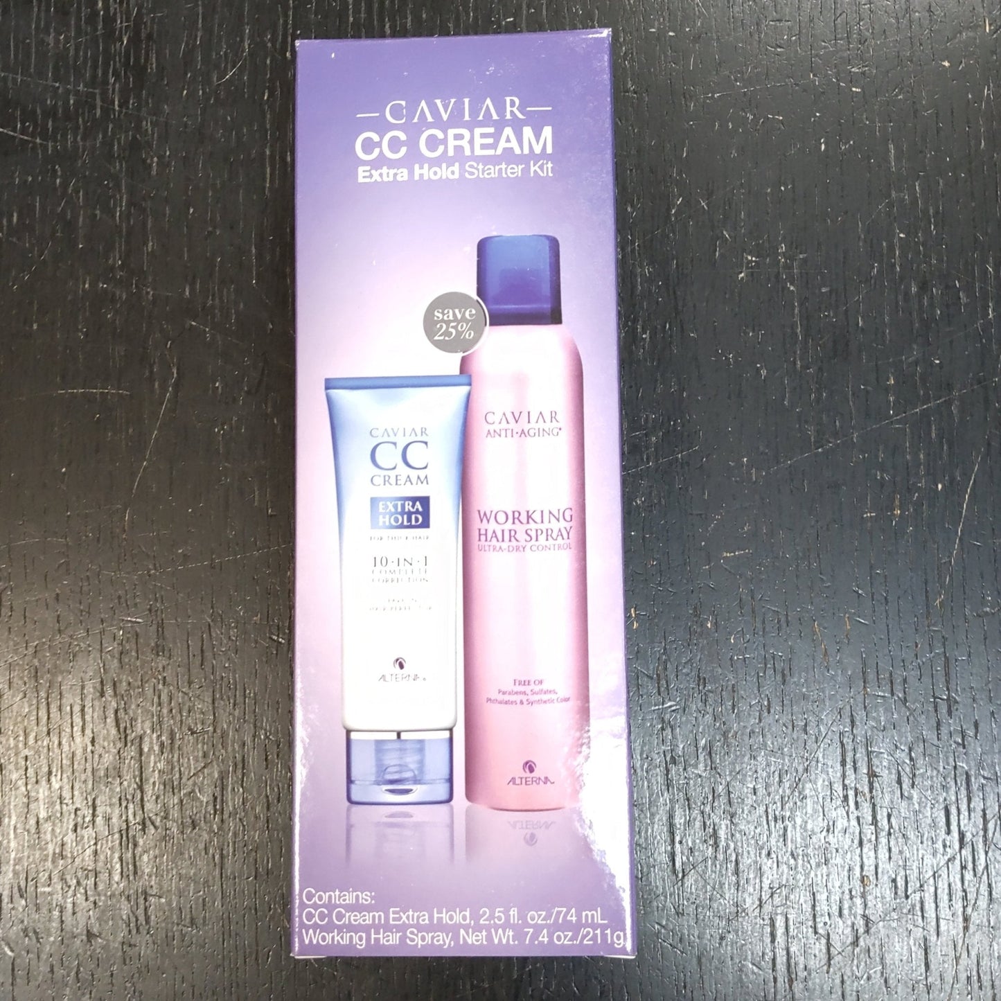 Alterna Caviar CC Cream Extra Hold Starter Kit Limited Edition, 1 Kit - VIP Extensions