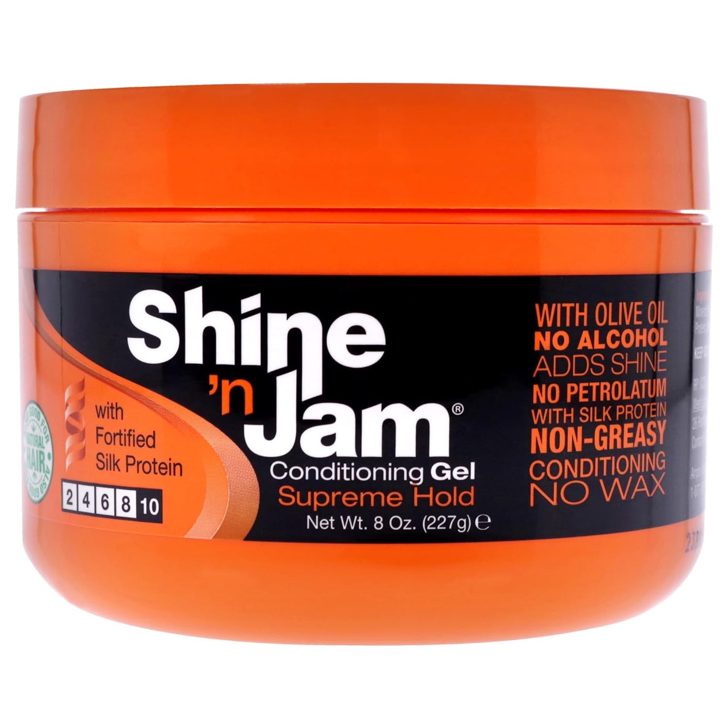 AMPRO Shine - n - Jam Supreme Hold - Conditions 8 oz - VIP Extensions