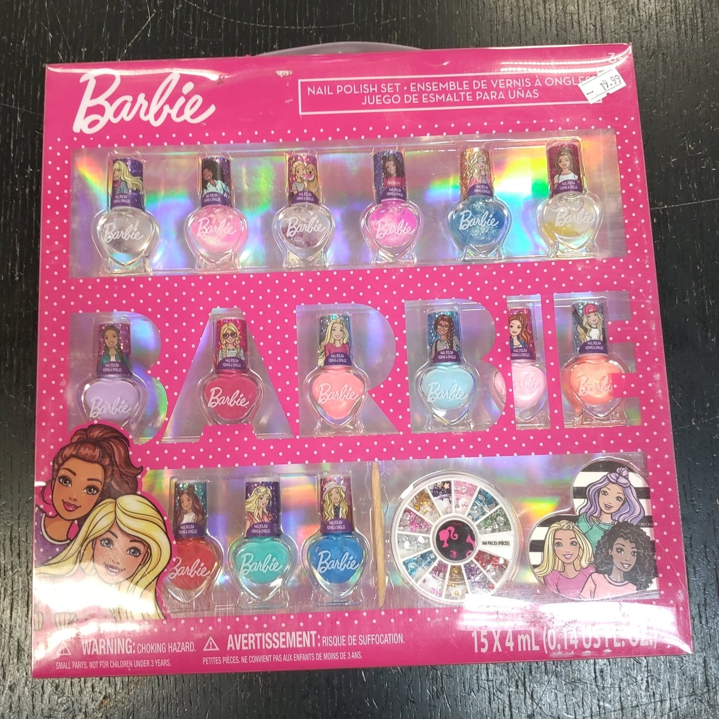 Barbie Nail Polish Set. Age 3+ - VIP Extensions