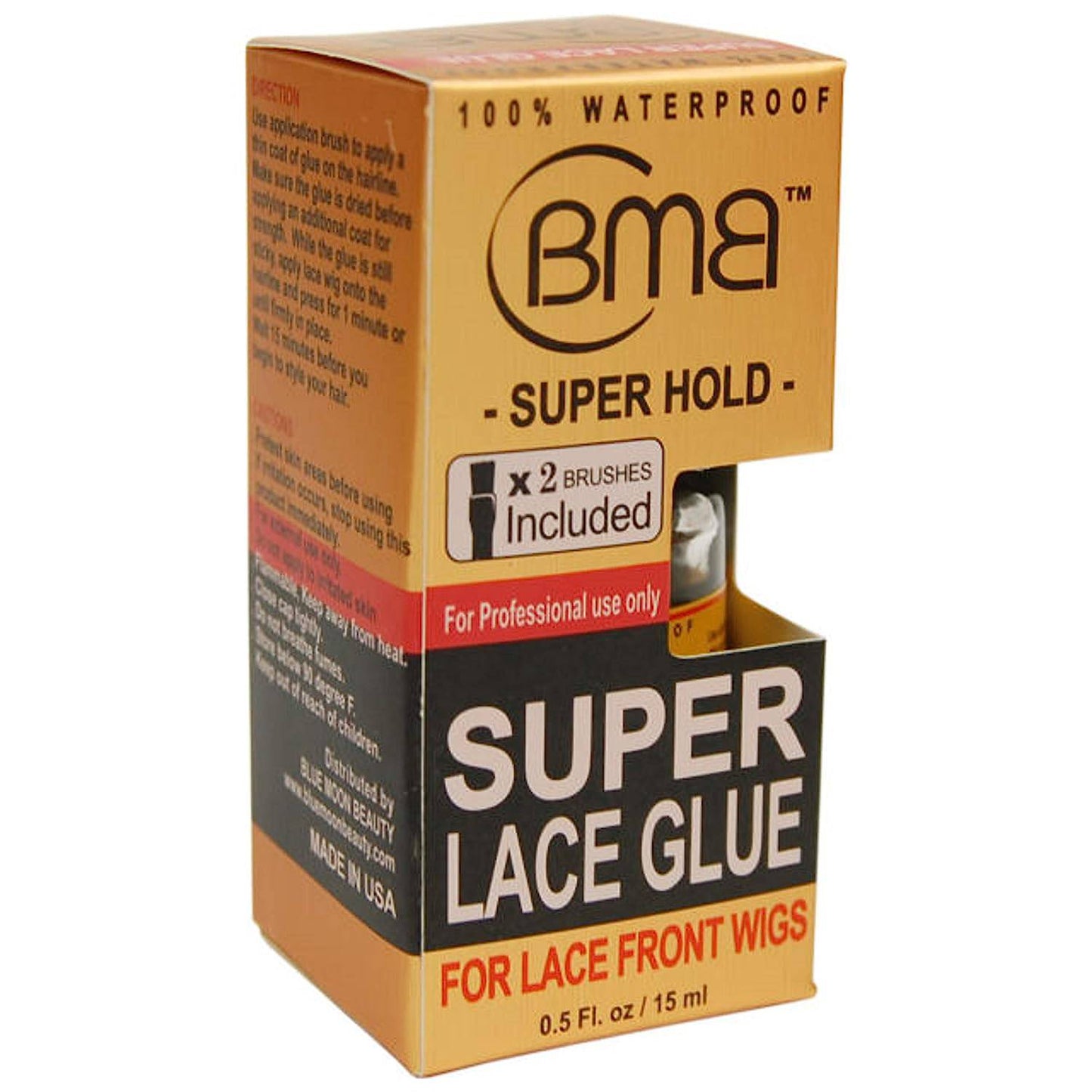 BMB Super Lace Glue 0.5oz with brush - VIP Extensions