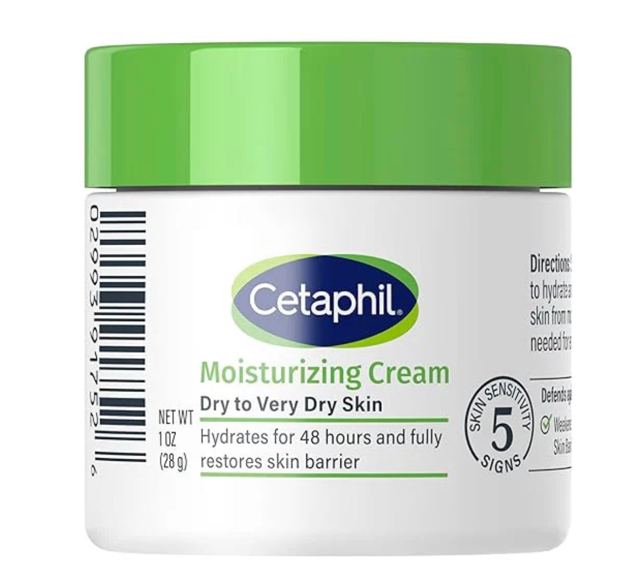 Cetaphil Moisturizing Cream For Very Dry and Sensitive Skin with Extra Strength and Fragrance Free ounce - VIP Extensions