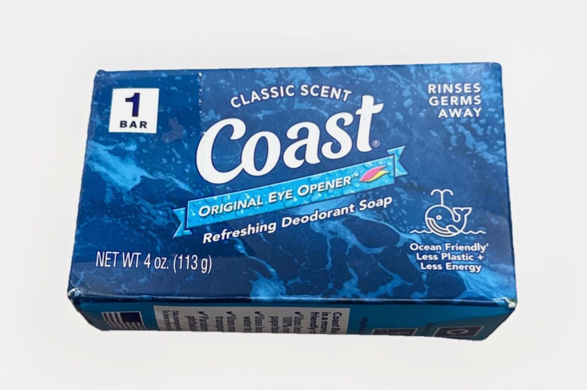 Coast Refreshing Deodorant Soap 4 oz Bars - VIP Extensions