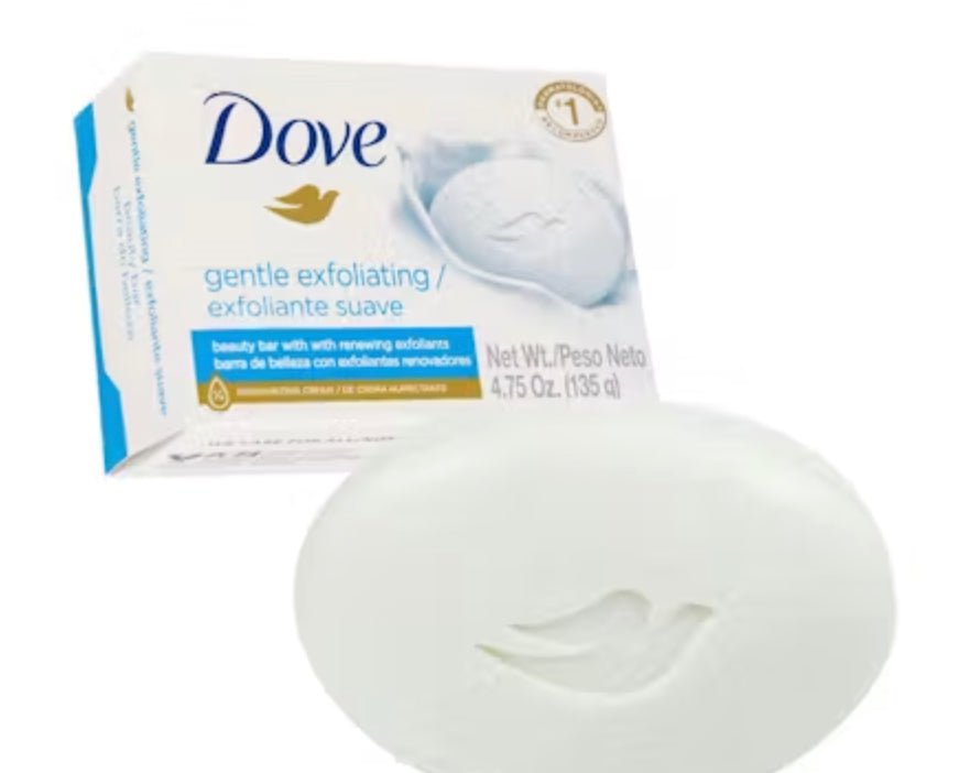 Dove Gentle Exfoliating Beauty Cream Bar for Renewed Skin Gentle Exfolianting - VIP Extensions