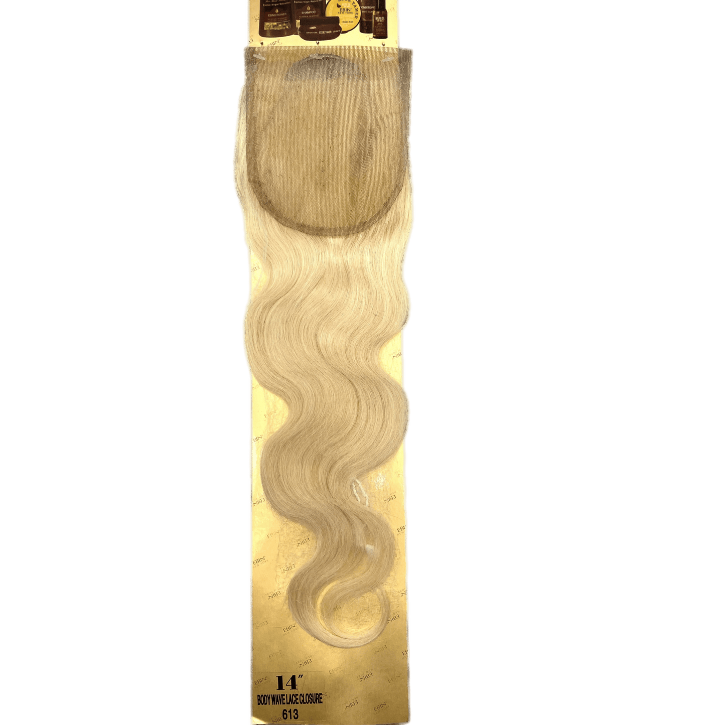 Ebin New York 4X4 CLOSURE BODY WAVE 14''(613) - VIP Extensions