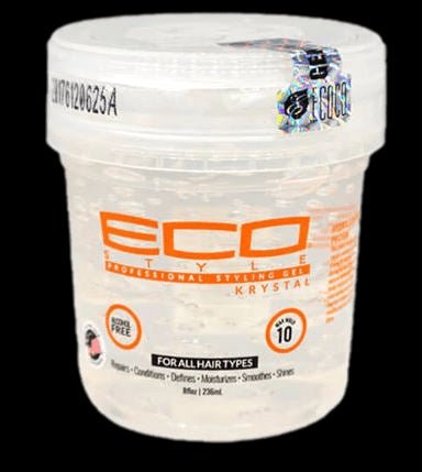 ECOSTYLE STYLING GEL KRYSTAL CLEAR 8 OZ - VIP Extensions