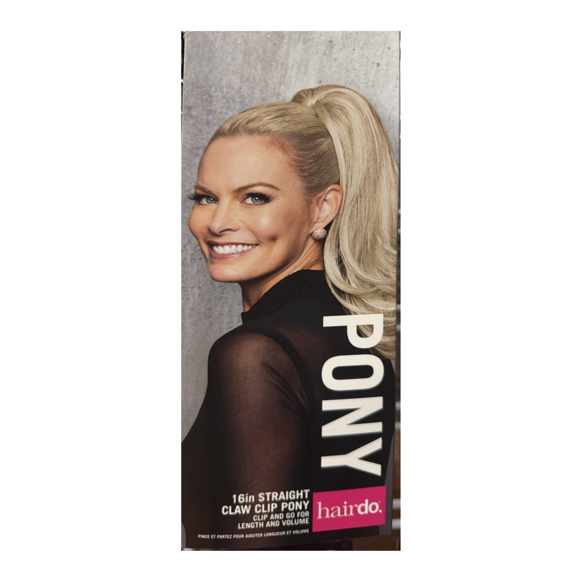 Hairdo 16 inch Straight Claw Clip Pony box