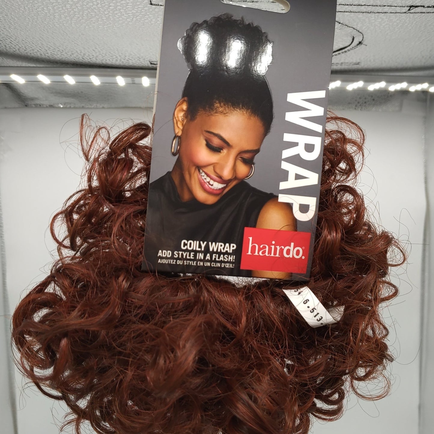 Hairdo Coily Wrap Hair Attachment for Instant Good Hair Days, R33/31 SPICE - VIP Extensions