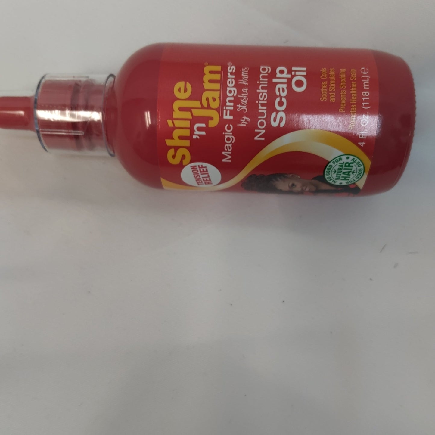 I0139160 4 oz Shine - N - Jam Magic Fingers Scalp Oil - VIP Extensions