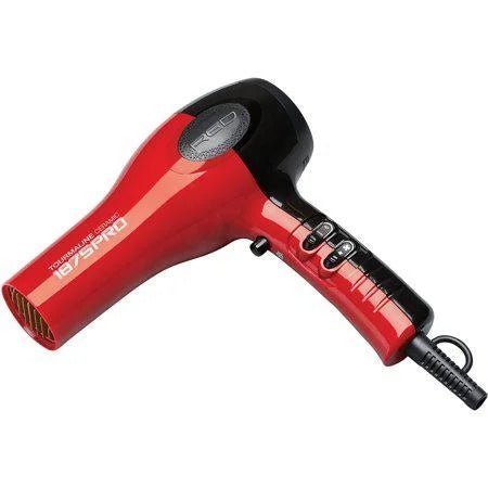 KISS Red Tourmaline Ceramic Hair Dryer with 4 Additional Styling Attachments Watts - VIP Extensions