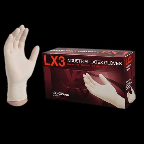 LATEX GLOVE BOX MEDIUM 100PC/BOX(LX344100) - VIP Extensions