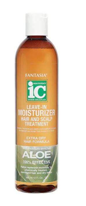 LEAVE - IN MOISTURIZER HAIR & SCALP TREATMENT WITH ALOE COMPLEX 12 OZ. - VIP Extensions
