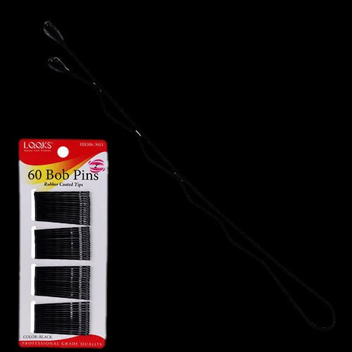 LQQKS 2" BOBBY PIN 60CT BLACK - VIP Extensions