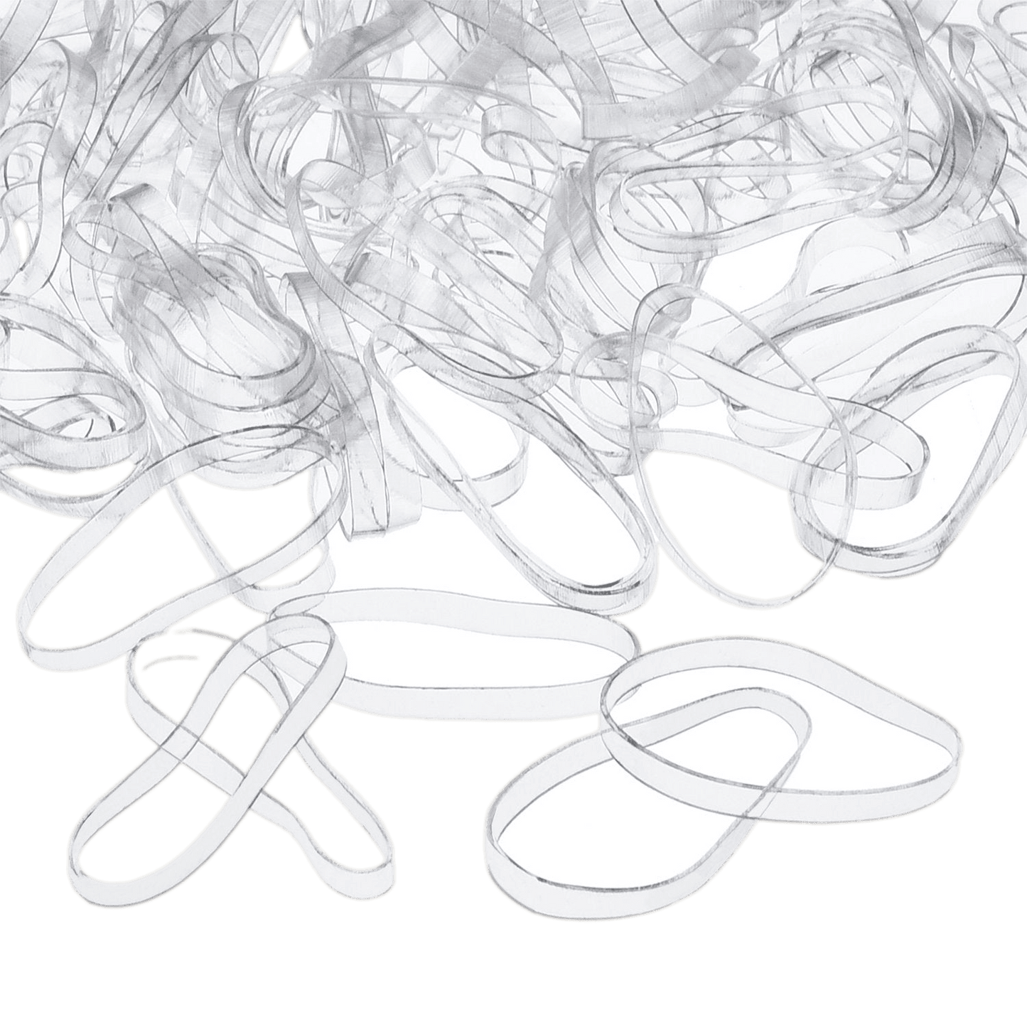 LQQKS Elastic Rubber Band 300 pcs - Clear - VIP Extensions