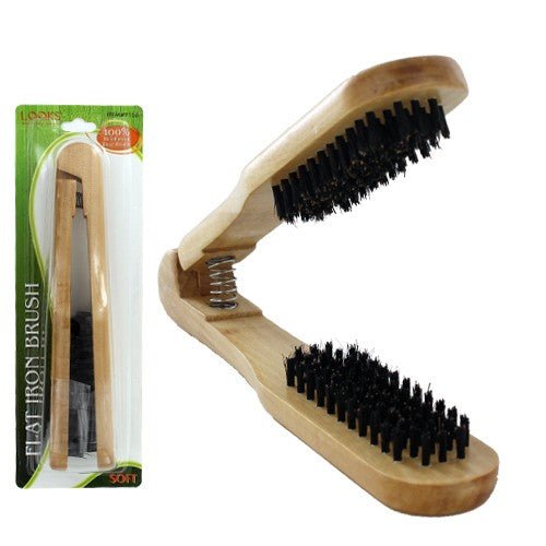 LQQKS Flat Iron Brush - VIP Extensions
