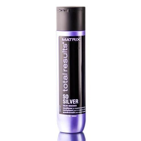 Matrix Total Results So Silver Conditioner | Hydrates Dull 10.1 OZ - VIP Extensions