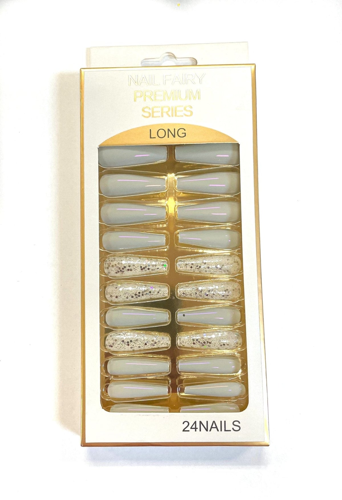 Nail Fairy Premium Series Long Glitter - VIP Extensions