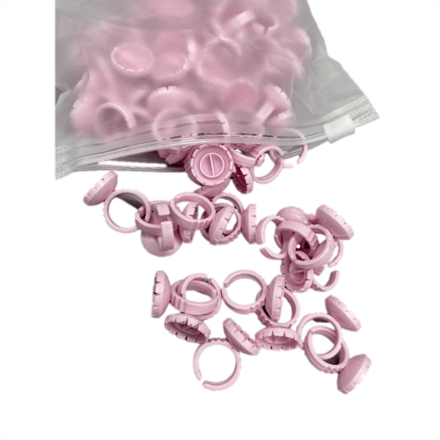 New! VIP Glue Ring and Easy Fan Cup! Two in one! 100pcs bag - VIP Extensions