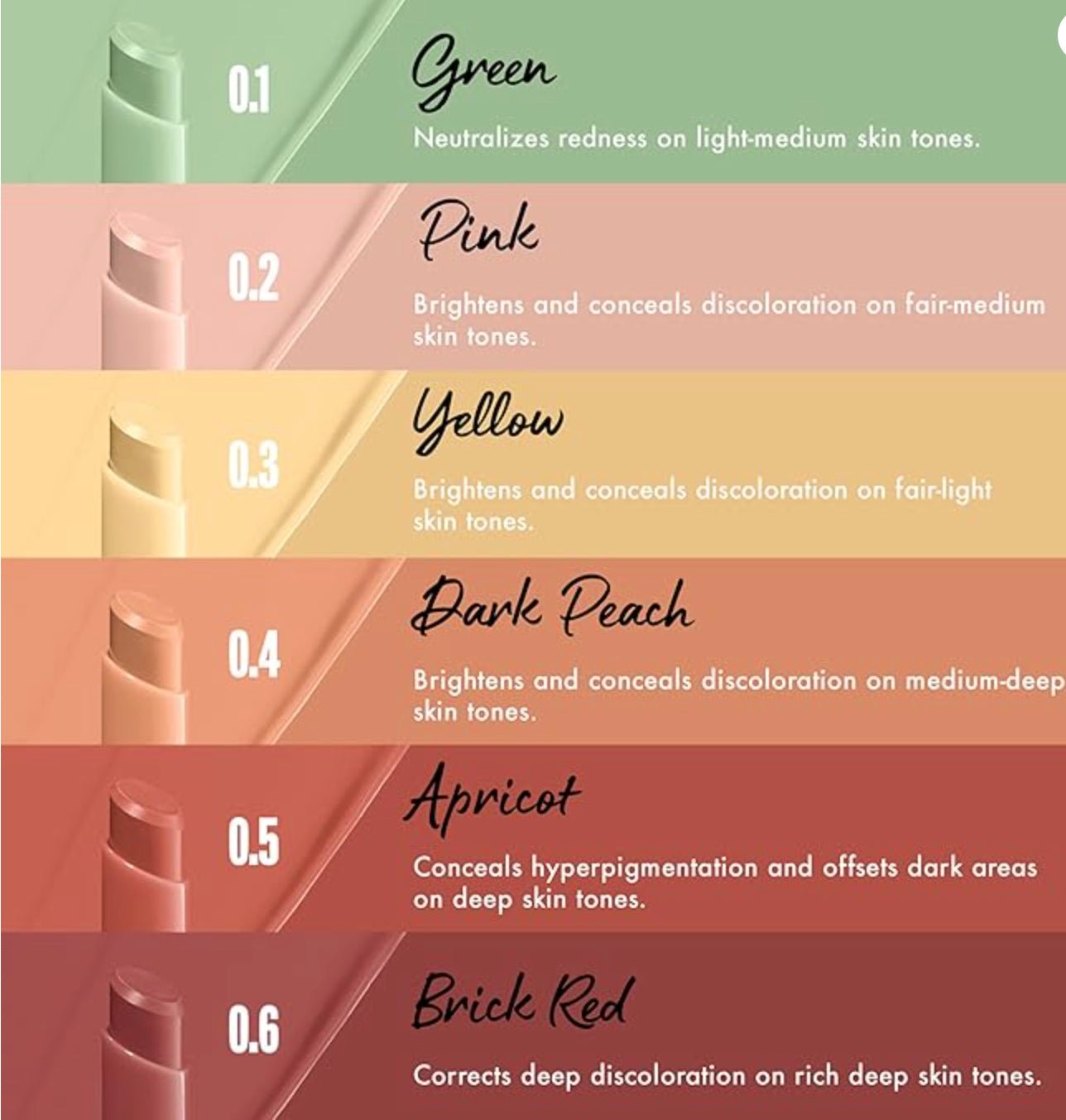 NYX Professional Makeup Color Correcting Pro Fix Stick Concealer Green - VIP Extensions