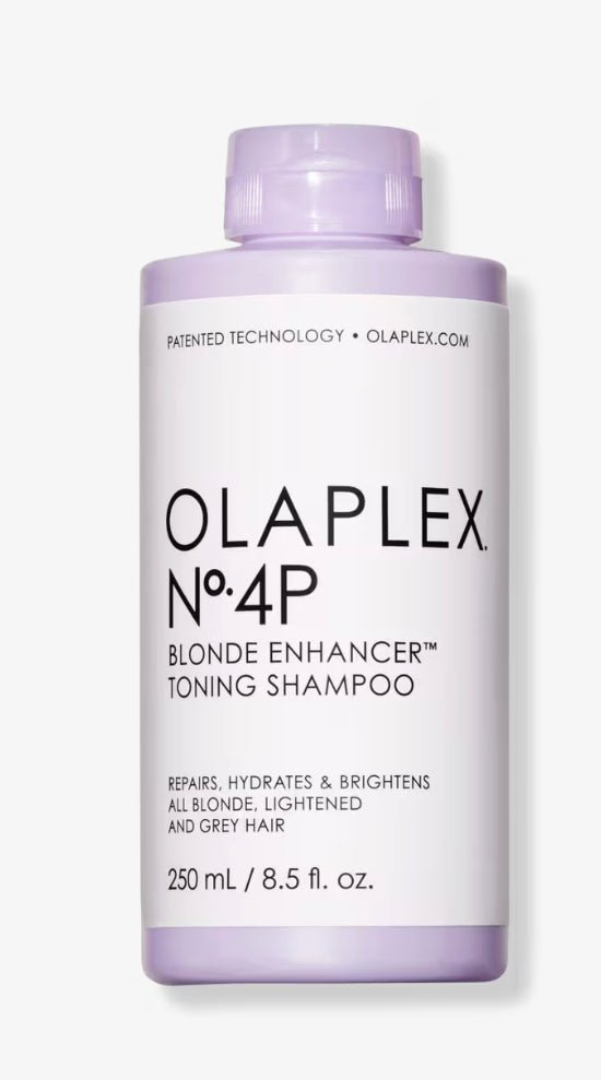 Olaplex 8.5 oz No.4P Blonde Enhancer Toning Shampoo for Unisex - VIP Extensions