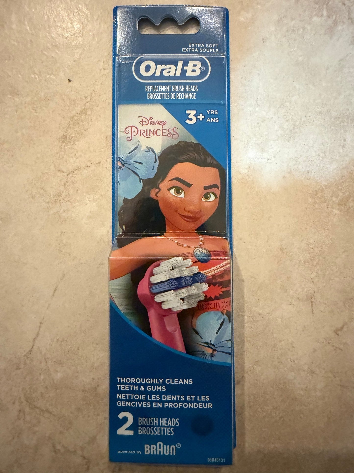 Oral - B Kids Extra Soft Replacement Brush Heads featuring Disney Princess Moana - VIP Extensions