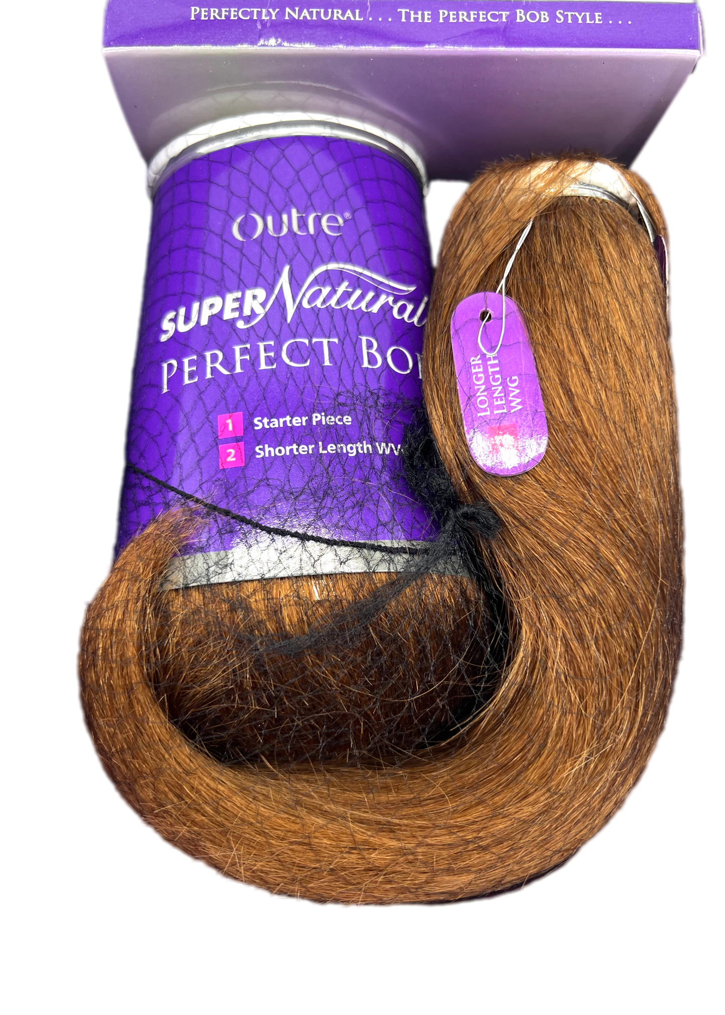 Outre Super Natural Perfect Bob 100% Human Hair Weave, 30
