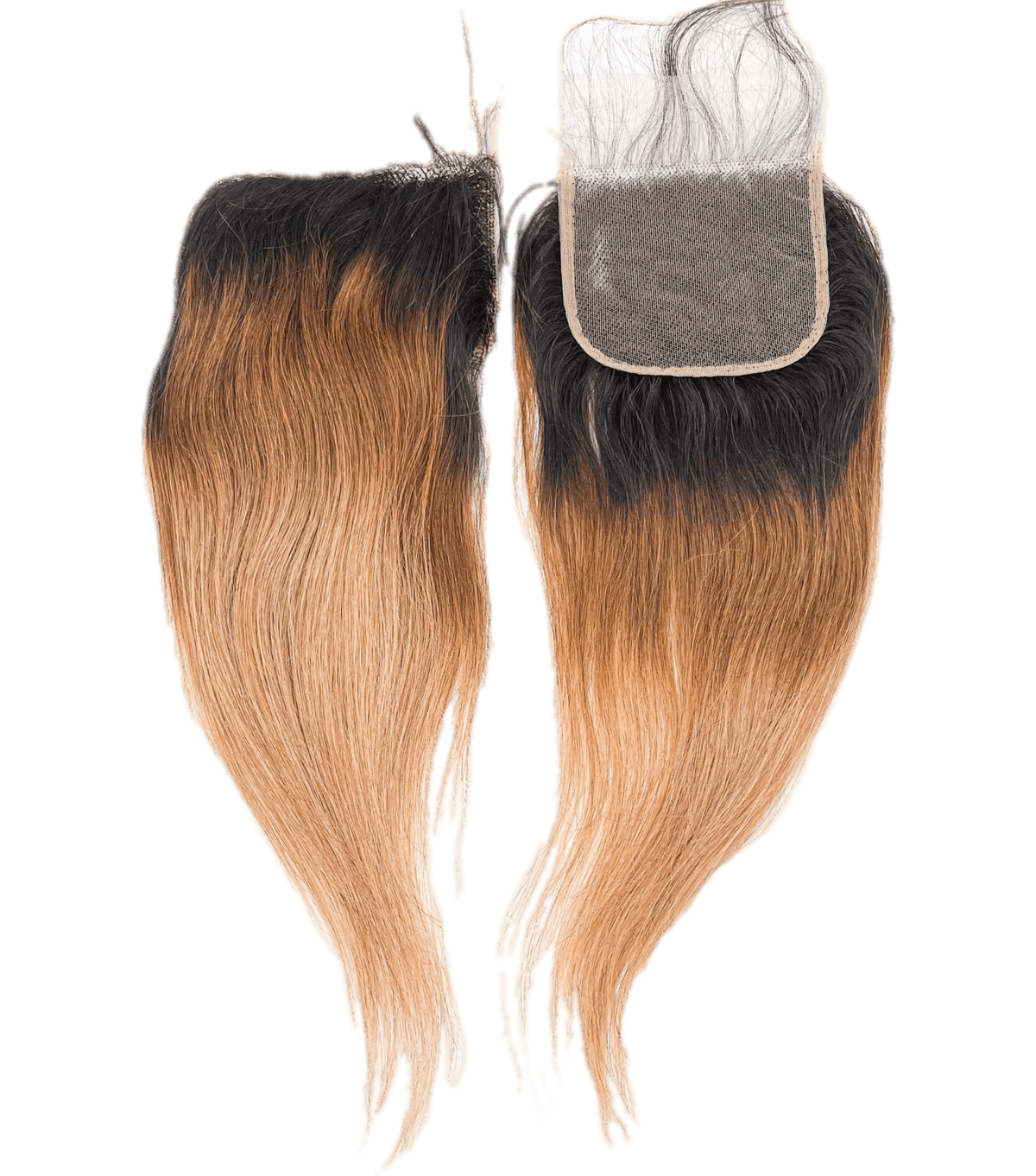 Rio Straight 4x4 Lace Closure - Gold / 16 in