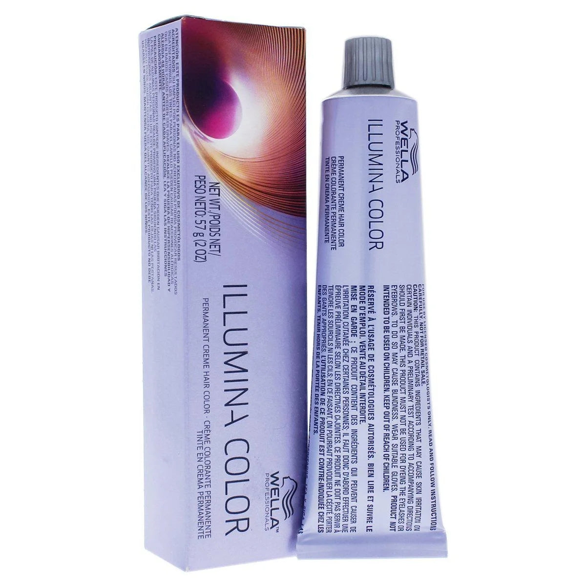 Illumina Color Permanent Creme Hair Color - 9 43 Very Light Blonde-Red Gold by Wella for Unisex