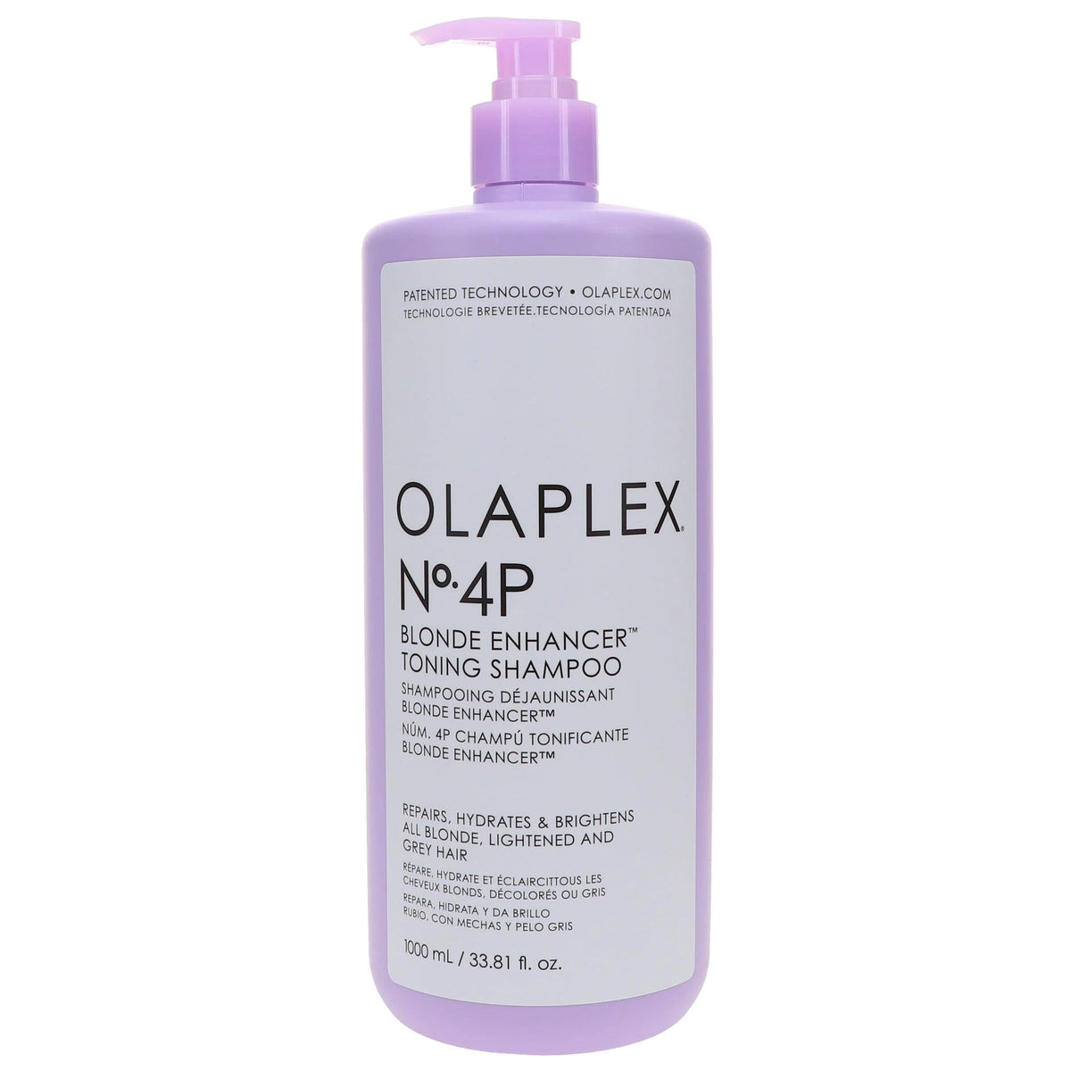 Olaplex No.4P Blonde Enhancer Toning Shampoo 33.8 oz