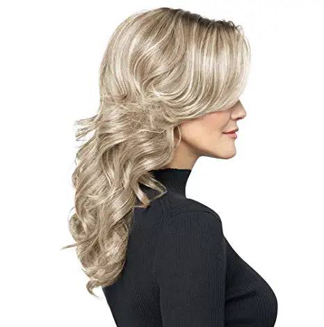 Raquel Welch Stroke of Genius Wig, Average Cap, RL2-4 Off Black color chart