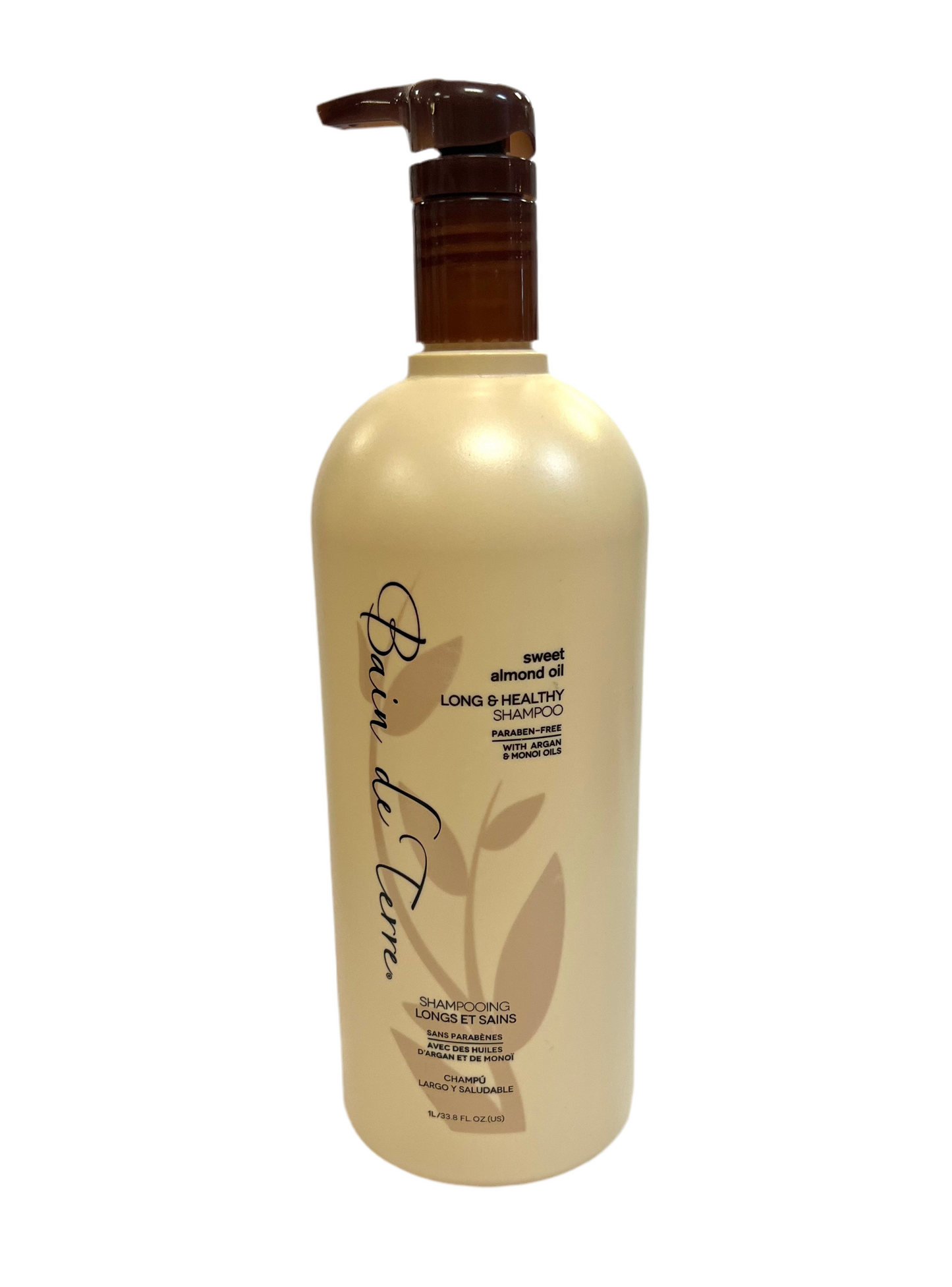 Bain de Terre Sweet Almond Oil Long & Healthy Shampoo, 33.8 oz