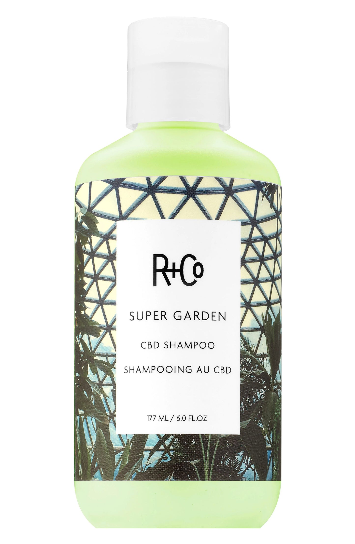 R+Co Super Garden CBD Soothing Shampoo 8.5 oz
