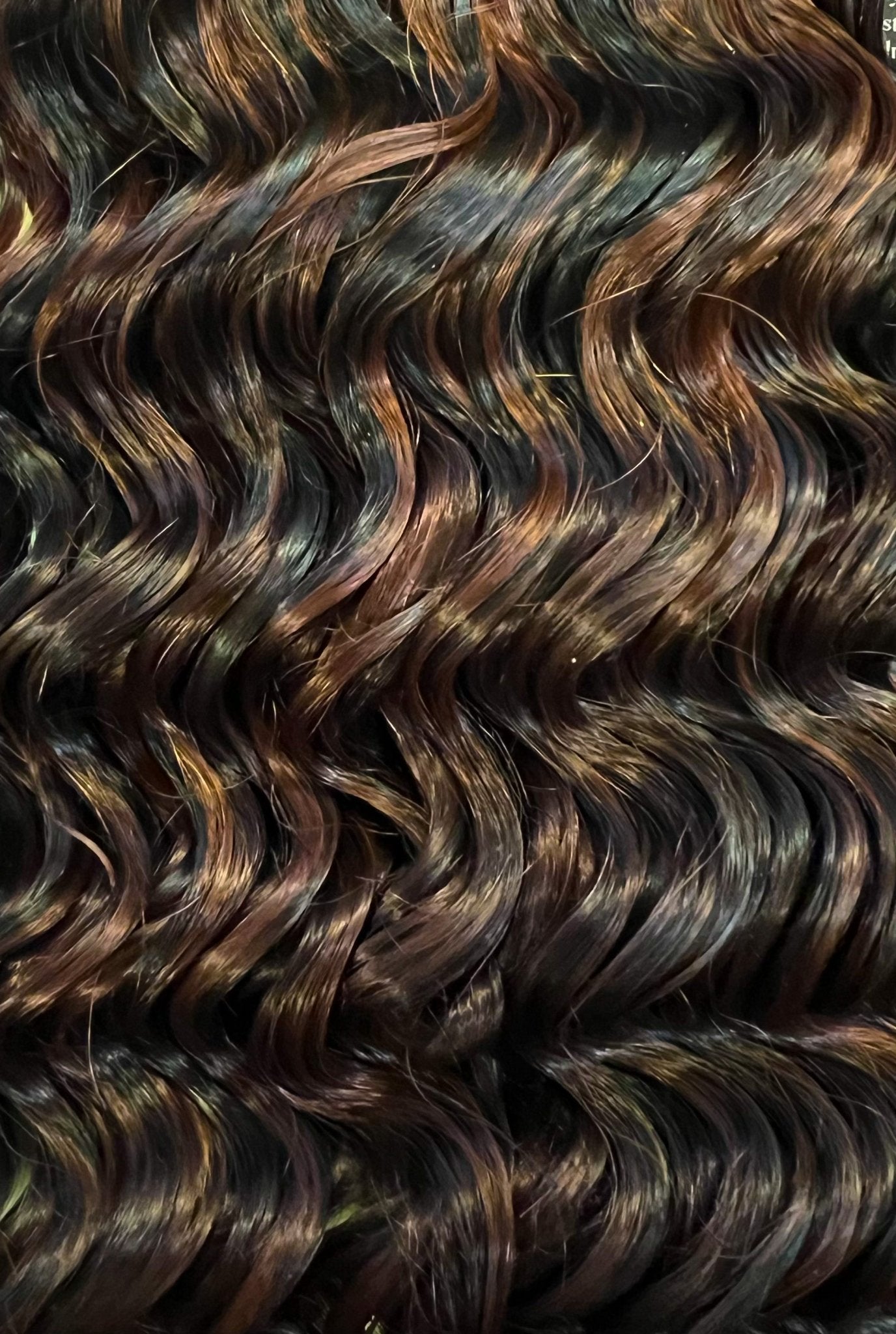 Deja Vu Human Blend Deep Wave Weaving Hair