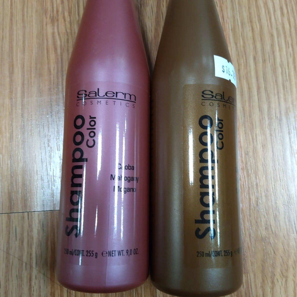 Salerm Color Shampoo, 9 oz - Mahogany