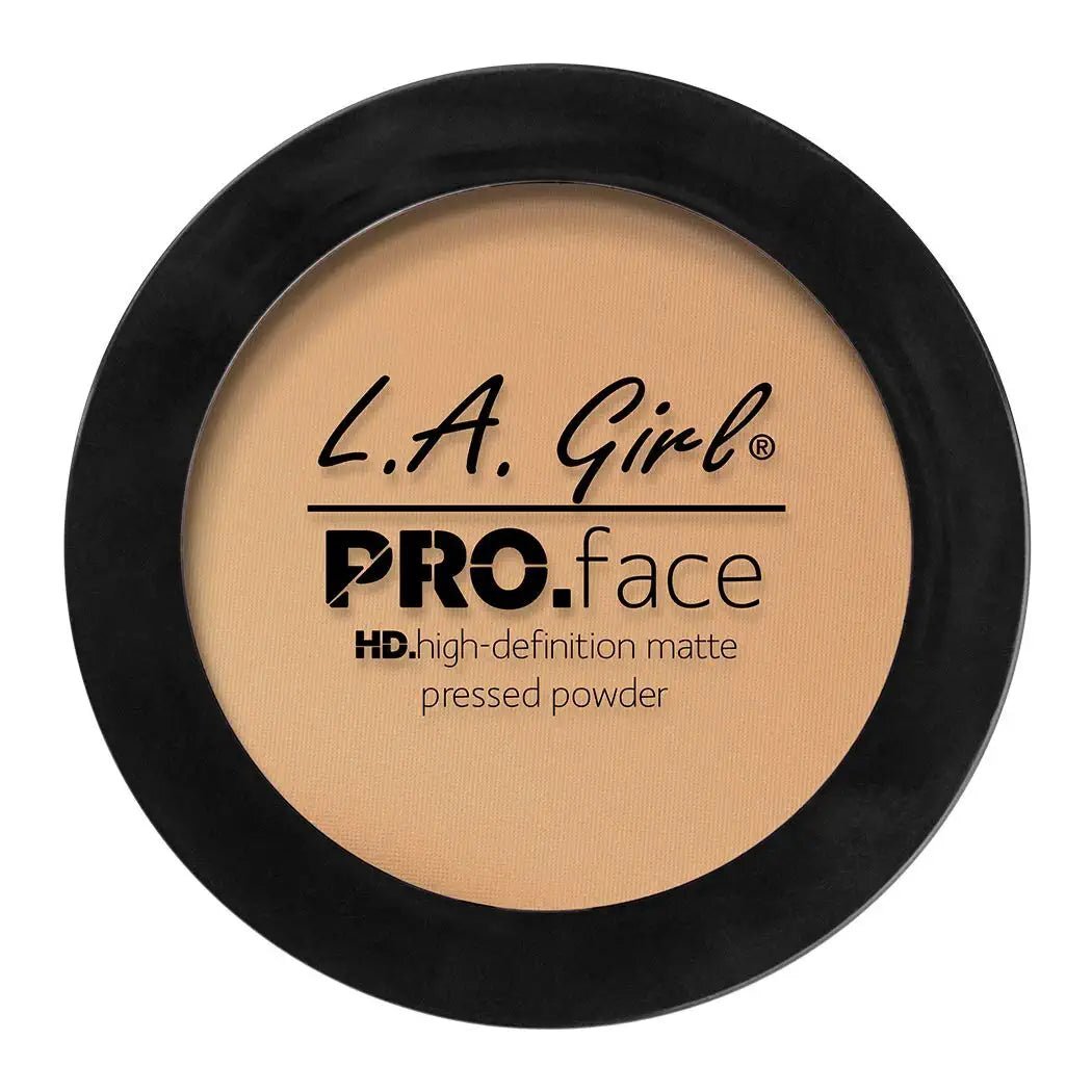 L.A. Girl Pro Face HD Matte Pressed Powder, Soft Honey
