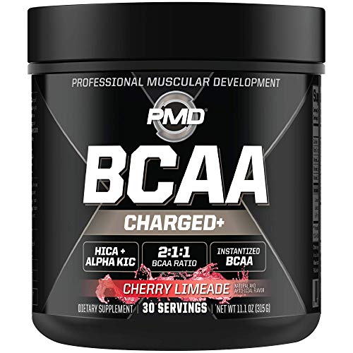 PMD BCAA Charged Cherry Limeade product container