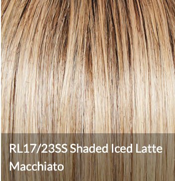 Raquel Welch Sheer Luxury Collection, Feature Length Long Layered Wig with Feather Lite Fiber Luxlite Cap Ll, Average, RL17/23SS Iced Latte Macchiato - VIP Extensions