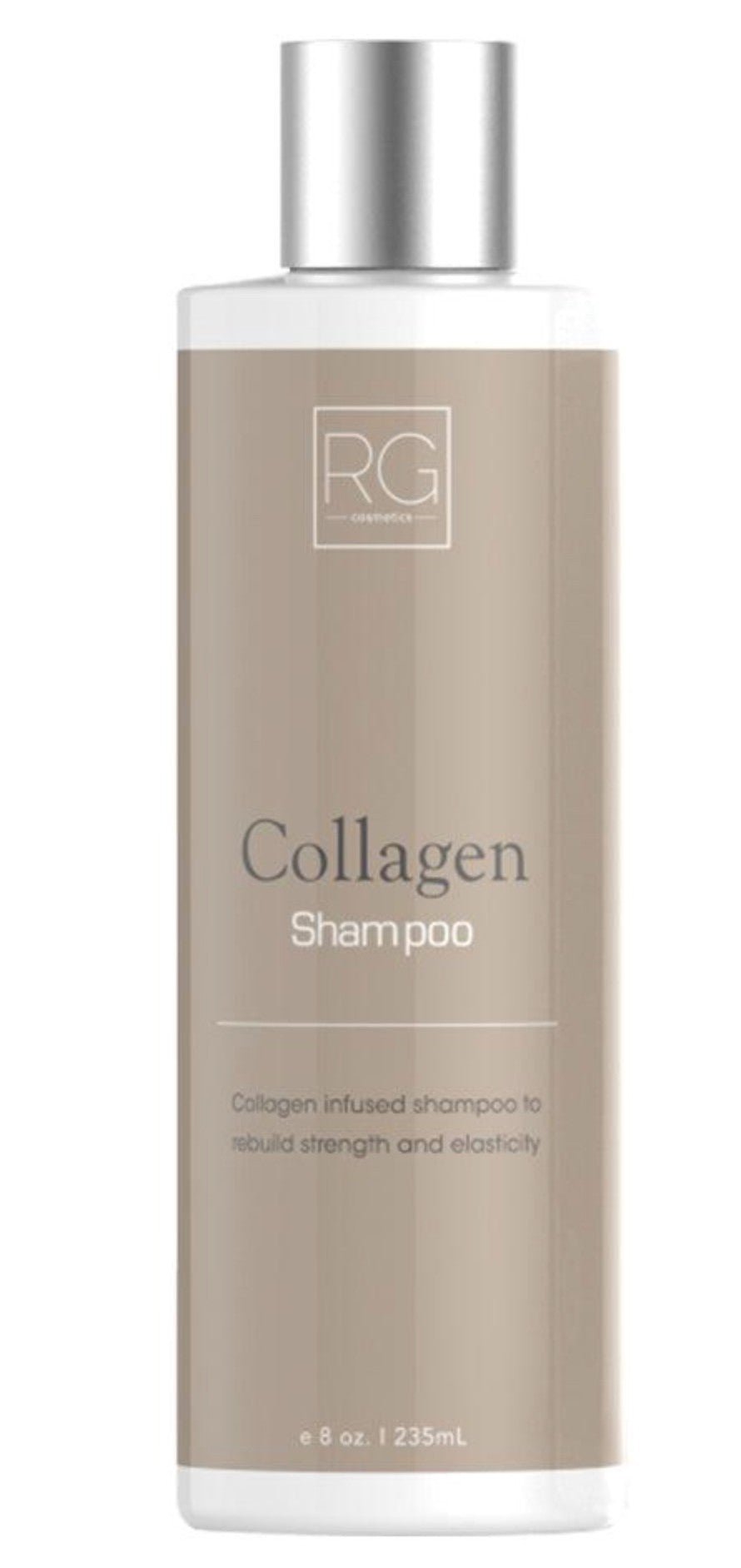 RG Cosmetics Collagen Shampoo 8 oz / 235ml NEW Rebuild Strength Elasticity - VIP Extensions