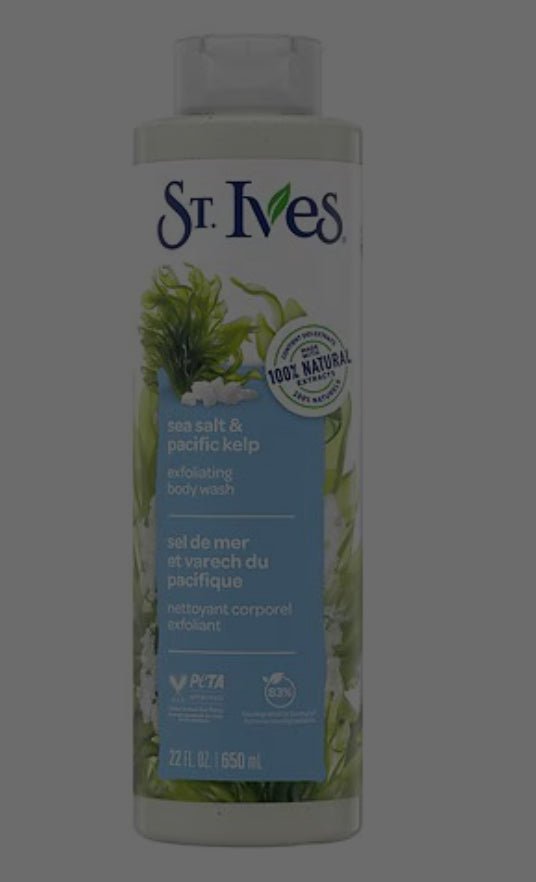 St. Ives Sea Salt and Pacific Kelp Exfoliating Body Wash 22 oz - VIP Extensions