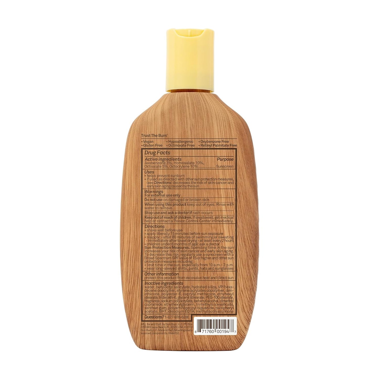 Sun Bum Original SPF 50 Sunscreen Body Lotion 8 oz - VIP Extensions