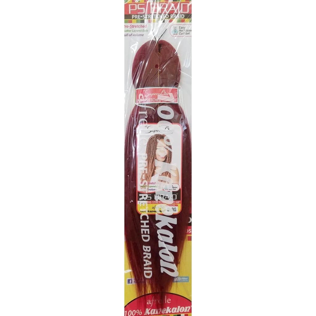 Superline Synthetic Afrelle 100% Kanekalon Pre - Stretched Jumbo Braid 48" - VIP Extensions